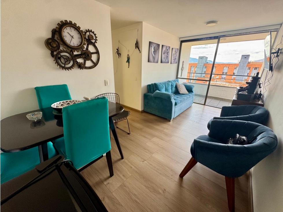 VENTA DE APARTAMENTO UNIDAD SAN TELMO EN LA AMERICA CON PARQ Y UTIL