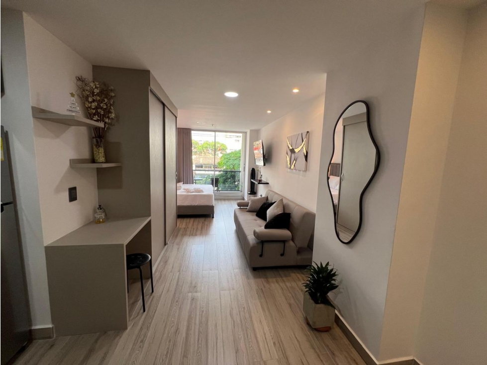 EN VENTA HERMOSO APARTAMENTO TIPO LOFT AMOBLADO BELEN LA PALMA — foto 4
