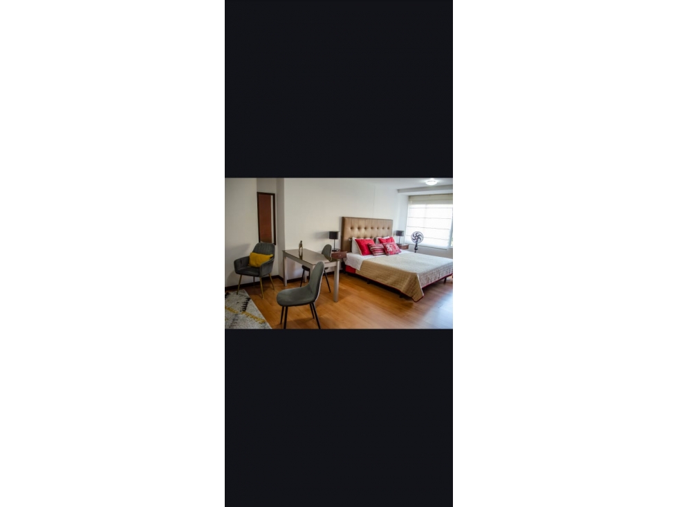 VENDO APARTAESTUDIO TIPO LOFT AMOBLADO EN EL SECTOR SANTA FE POBLADO — foto 3