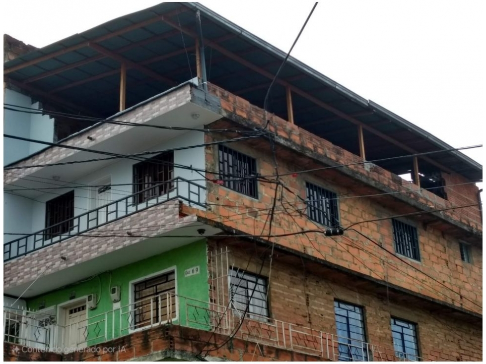 APARTAMENTO EN VENTA MANRIQUE EN EDIFICIO VENTA 2 PISO CON TERRAZA