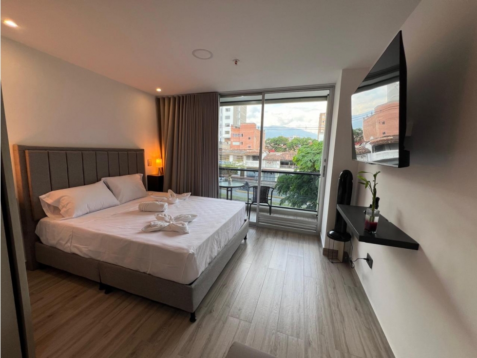 EN VENTA HERMOSO APARTAMENTO TIPO LOFT AMOBLADO BELEN LA PALMA — foto 2