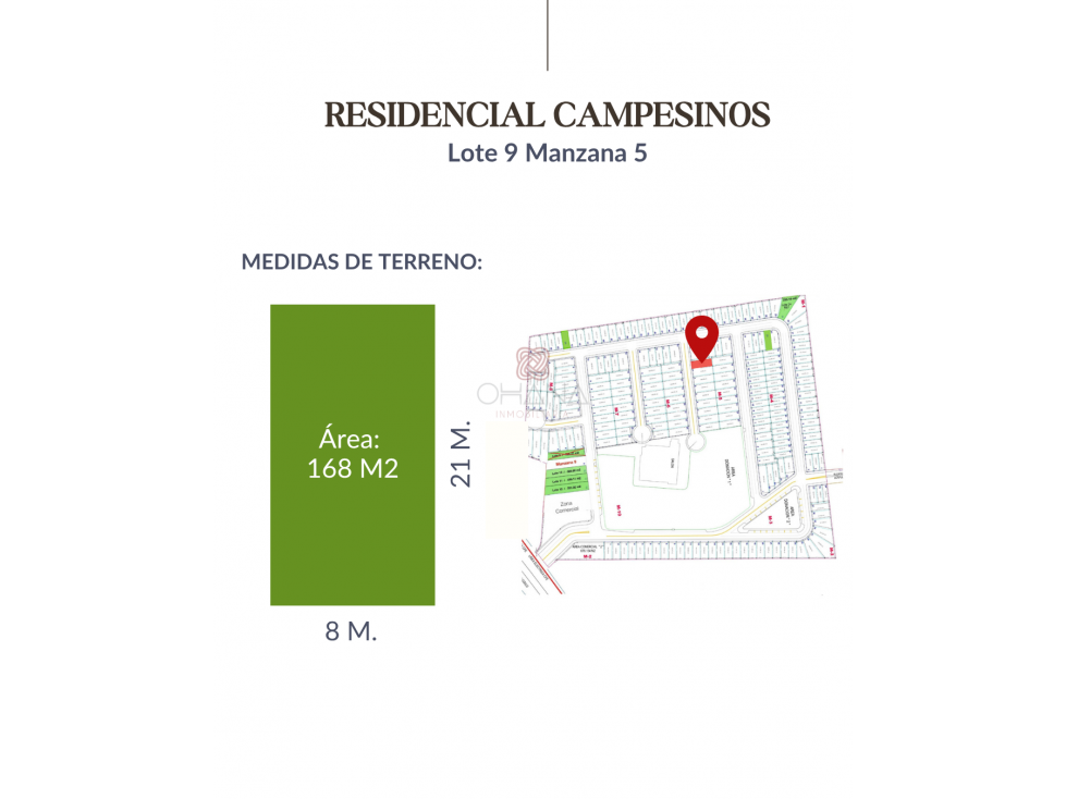 Residencial Campesinos Manzana 5, Lote 9 - 2