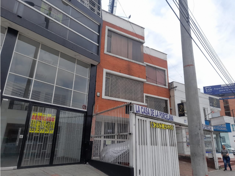 Vendo Edificio comercial con local sobre la cl 100 con Suba