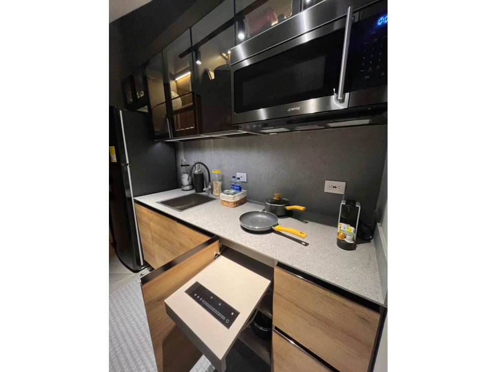 ARRIENDO APARTAESTUDIO LUXURY EN BOGOTA CHICO FULL AMOBLADO — foto 4