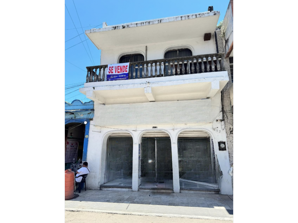 PROPIEDAD EN VENTA EXCELENTE UBICACION EN ZONA CENTRO VERACRUZ, VER. - 1