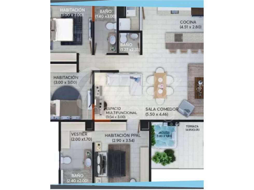 SE VENDE  APARTAMENTO EN CERRITOS- PEREIRA — foto 6