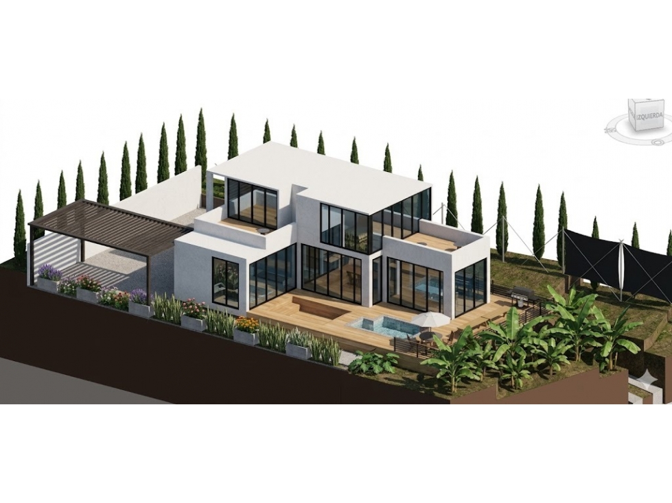 Casa en construcción en obra negra Vía Armenia, sector La Ofrenda