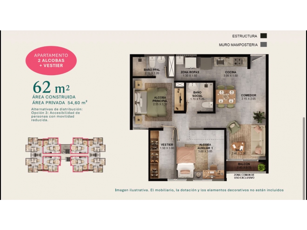 Cesion de Apartamento en Proyecto - Pereira - Sector Galicia — foto 2