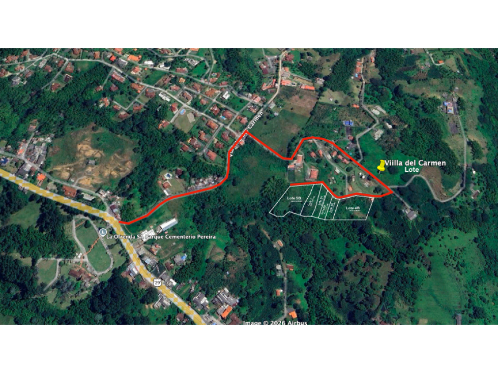 LOTES CAMPESTRES EN VENTA VILLA DEL CARMEN, PEREIRA