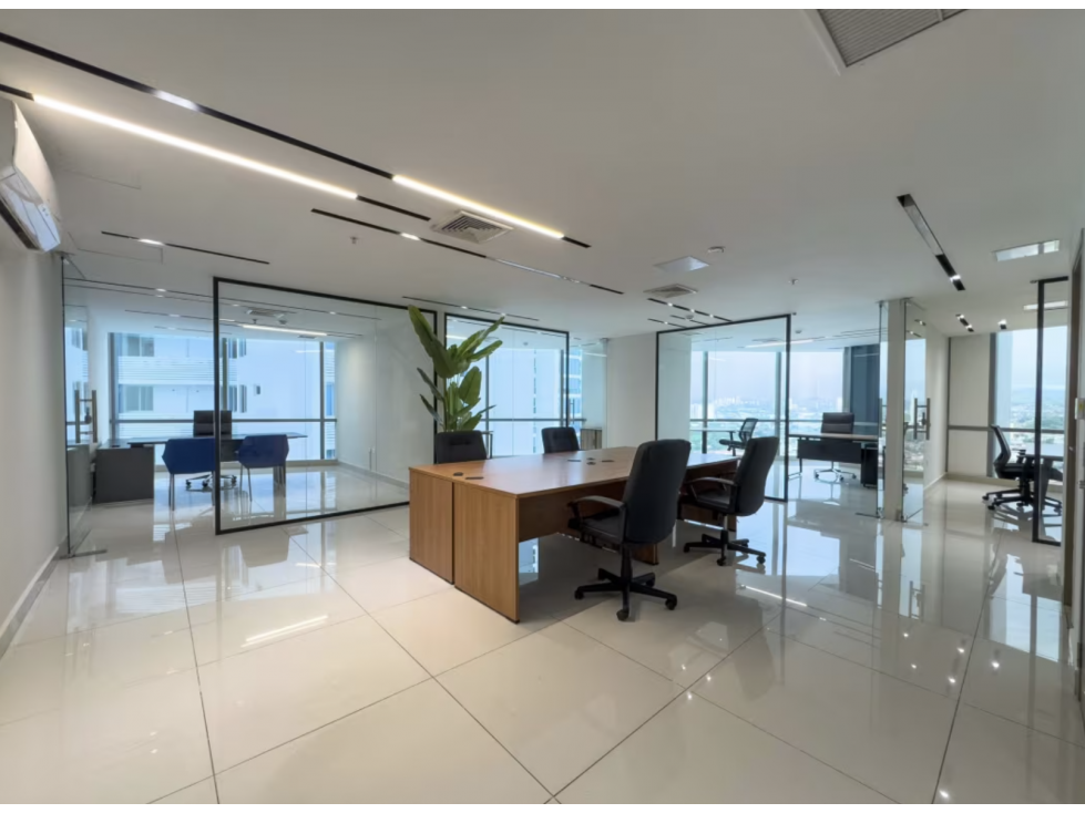 COSTA DEL ESTE / FINANCIAL PARK / 230M / OFICINA AMOBLADA JC