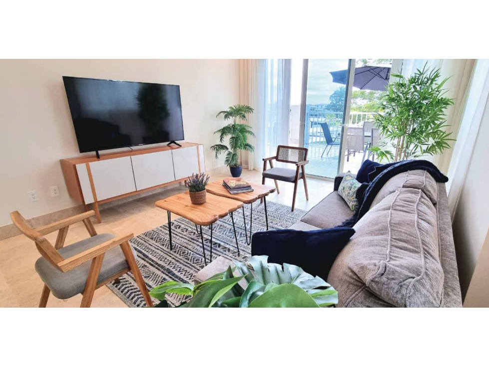 BUENAVENTURA / MARINA VILLAGE / AMOBLADO / 120M2 / 2 HABITAC. - 3