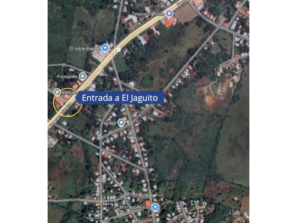 AGUADULCE / ENTRANDO POR EL JAGUITO / TERRENO / 16540 m2 / PLANO - 1