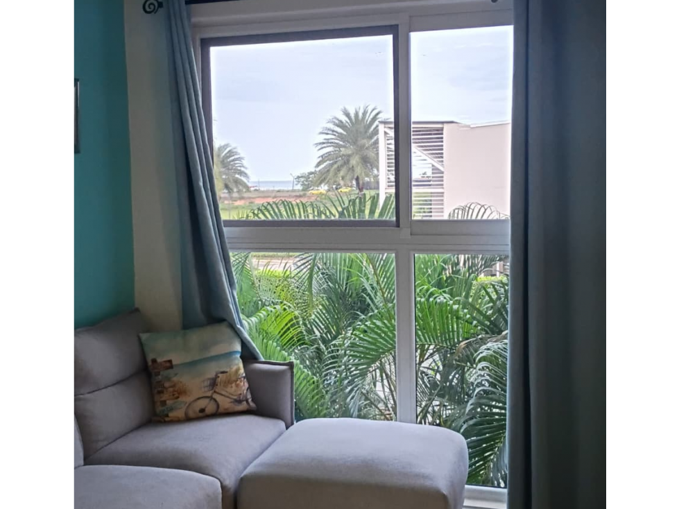SE ALQUILA APARTAMENTO EN CHAME PLAYA CARACOL 60 M2 CON VISTA AL MAR