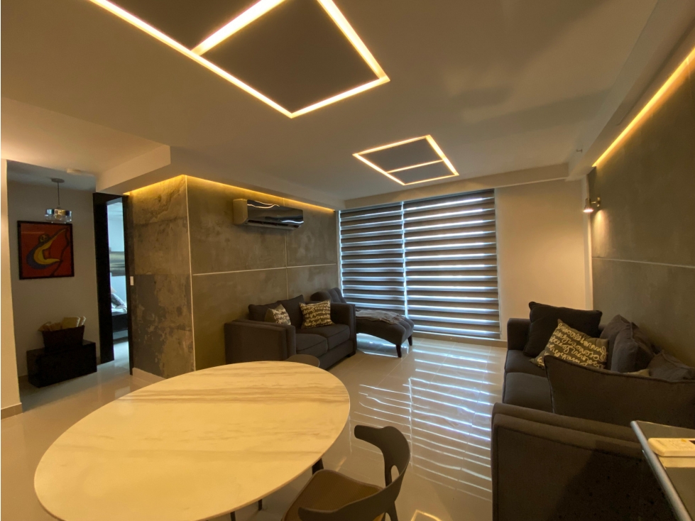 SE VENDE APARTAMENTO SAN FRANCISCO RESIDENCIAL EL SOL 83M AMOBLADO — foto 2