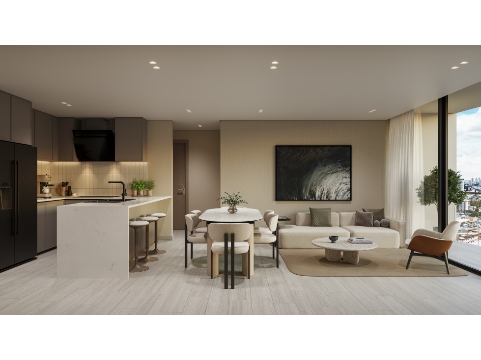 OBARRIO / PH AURA / 58M / 1 HABITACION / BALCON / 1 PARKING