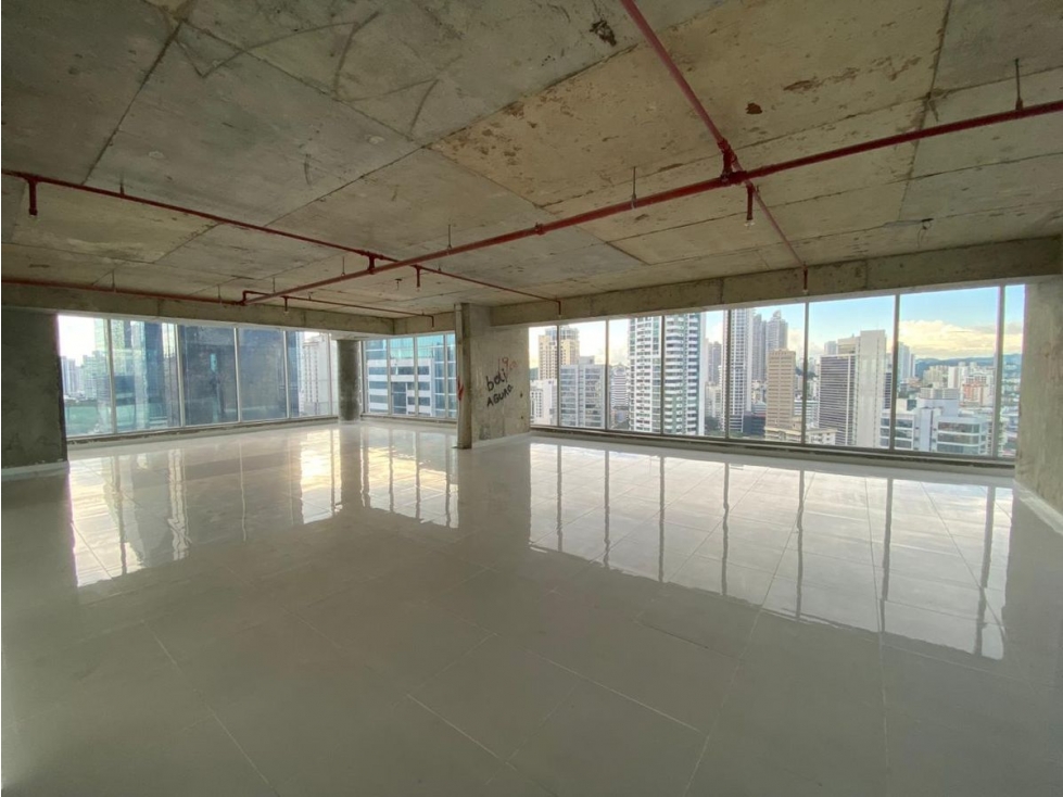LUJOSA OFICINA / CALLE 50 / TORRE PBH / 622 M2 / A ESTRENAR / VACIA — foto 2