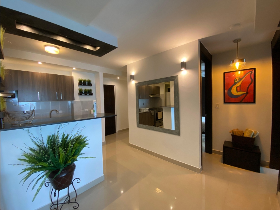 SE VENDE APARTAMENTO SAN FRANCISCO RESIDENCIAL EL SOL 83M AMOBLADO — foto 3