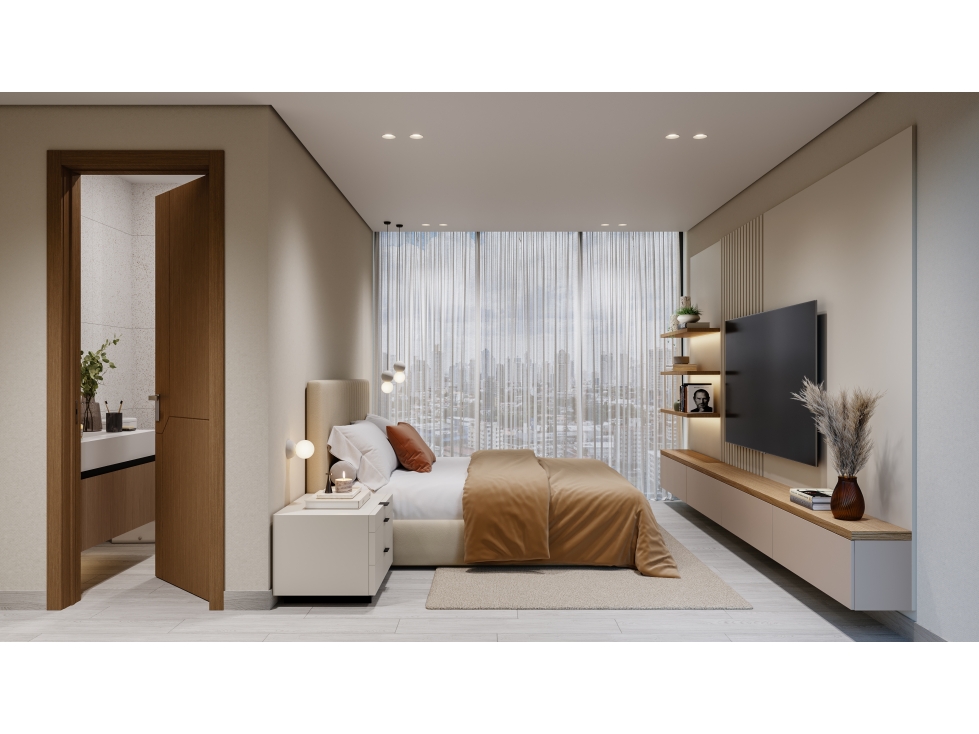 OBARRIO / PH AURA / 79 M2 / 2 HABITACION / BALCON / 1 PARKING — foto 5