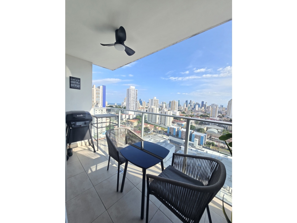 CARRASQUILLA / PH MIDPARK / 83M2 / 2 HABITACIONES / BALCON / AMOBLADO — foto 2