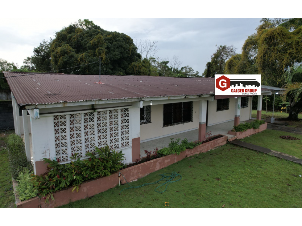 LA CHORRERA / BARRIO COLON / 280 M2 / 4 HABITACION / VIA PRINCIPAL