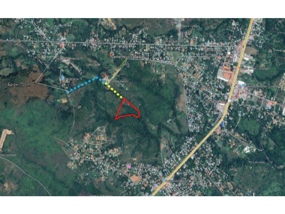CHAME / LAS LAJAS / 3.03 HECTAREAS / TERRENO / ZONAS VERDES / RIO — foto 6
