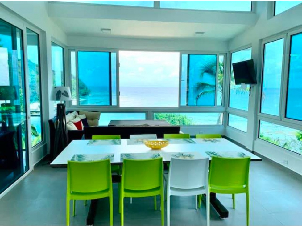 SE VENDE CASA COLON COSTA ARRIBA 6000M 4 HABITACIONES FRENTE AL MAR - 3
