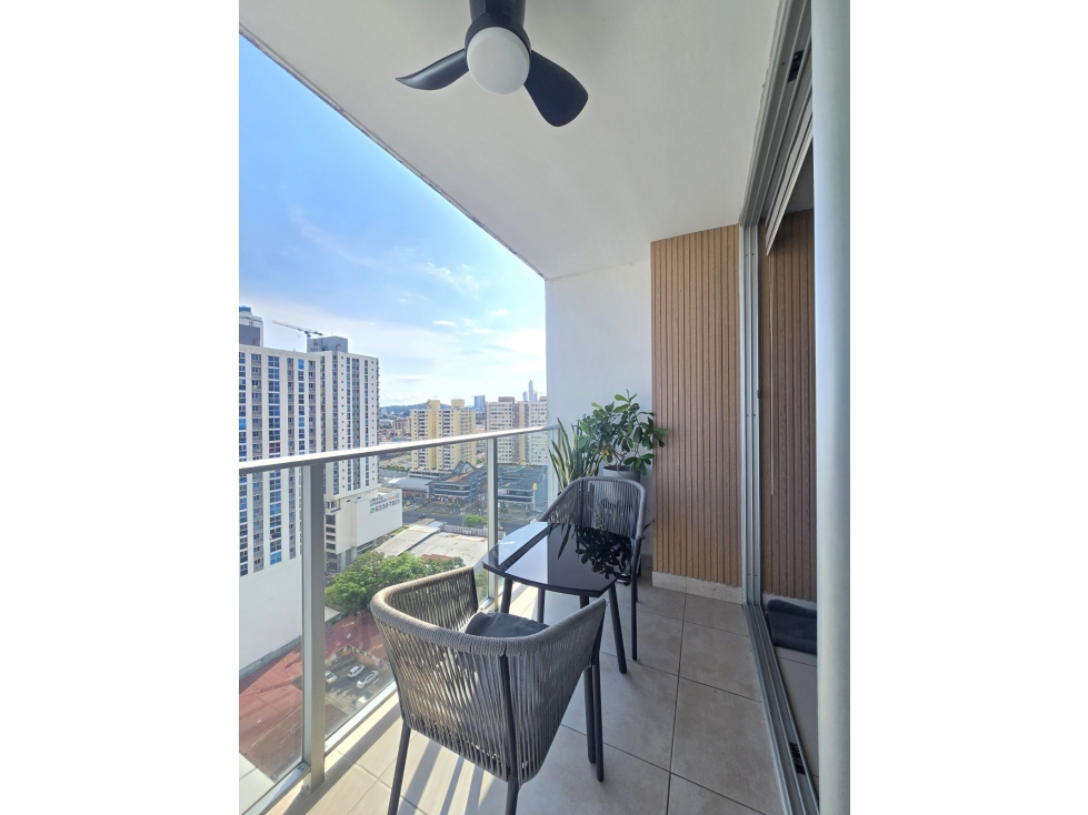 CARRASQUILLA / PH MIDPARK / 83M2 / 2 HABITACIONES / BALCON / AMOBLADO — foto 3