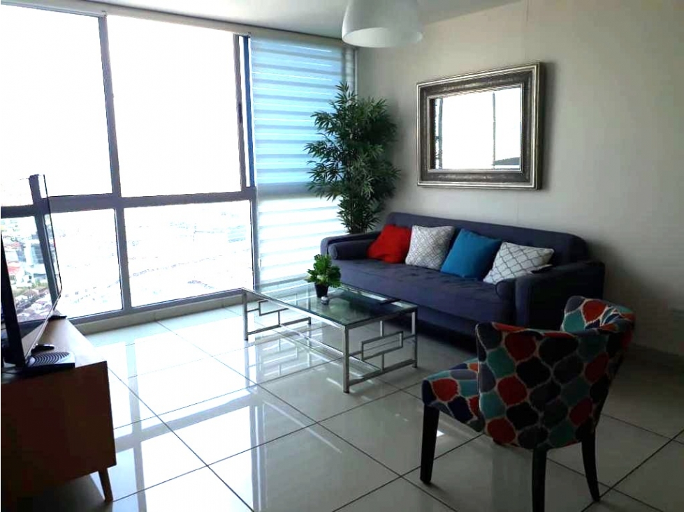 SE ALQUILA APARTAMENTO EN VIA ESPAÑA PH TORRES DE CASTILLA AMOBLADO