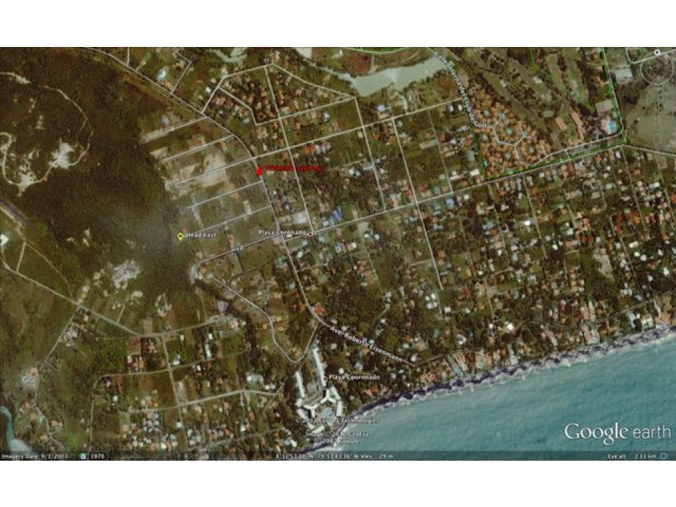SE VENDE TERRENO EN CORONADO 1,269 M2 SOBRE VÍA ASFALTADA — foto 5