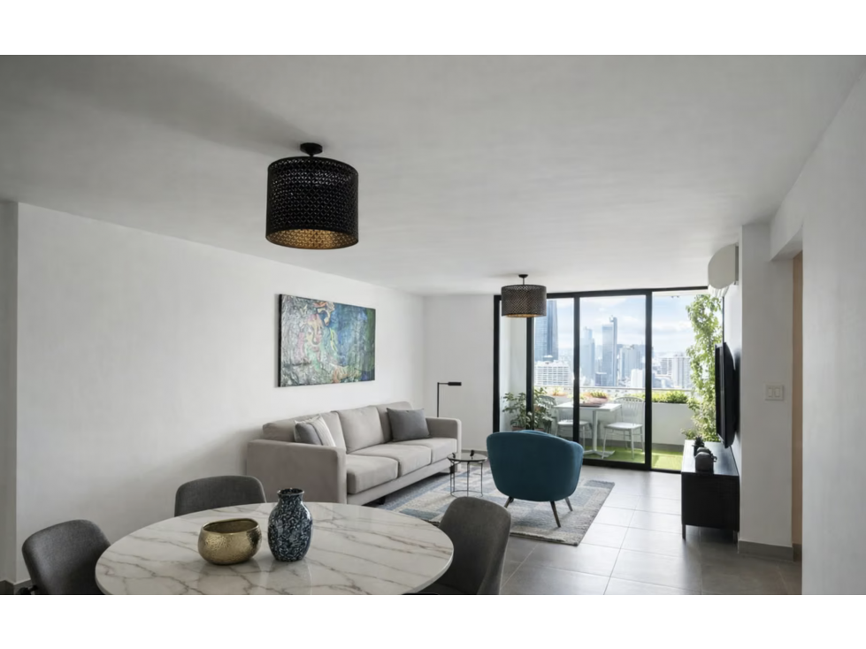SE ALQUILA APARTAMENTO BRISAS OBARRIO 156M CON LINEA BLANCA
