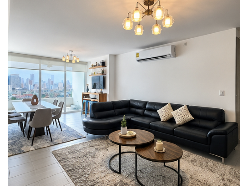 SE VENDE APARTAMENTO PH THE TOWERS 189M 3 HABITACIONES LINEA BLANCA