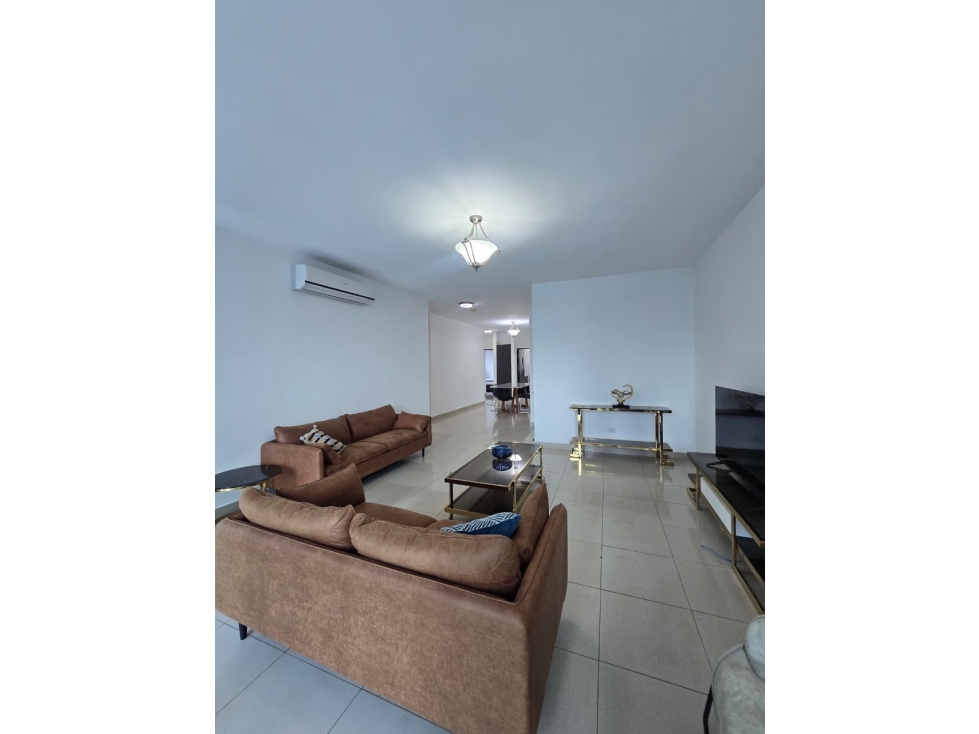 SE ALQUILA APARTAMENTO OBARRIO GALERIA 1 169M 3 HABITACIONES AMOBLADA — foto 4