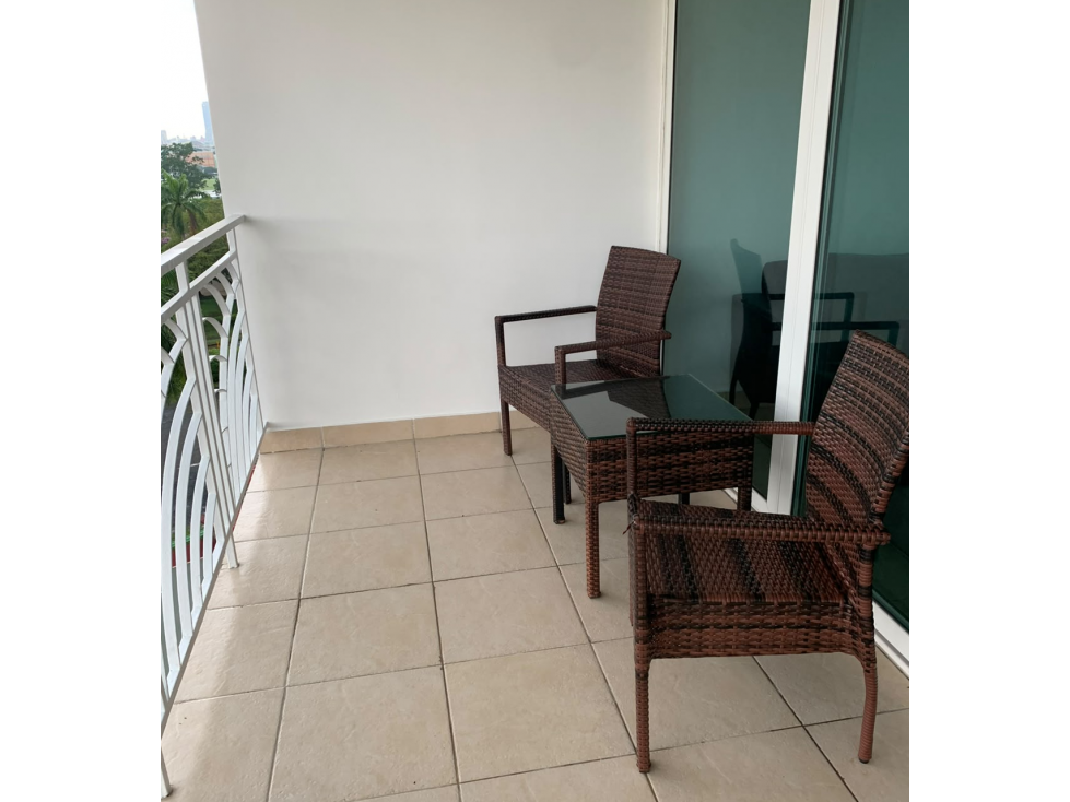 SE ALQUILA APARTAMENTO ALBROOK SUNCITY 134M 2 HABITACIONES AMOBLADO