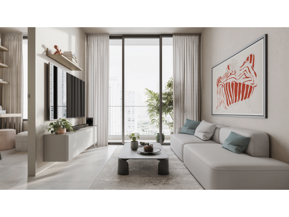 BELLA VISTA / APTTA / 53M / 1 HABITACION / TERRAZA / VISTA AL MAR