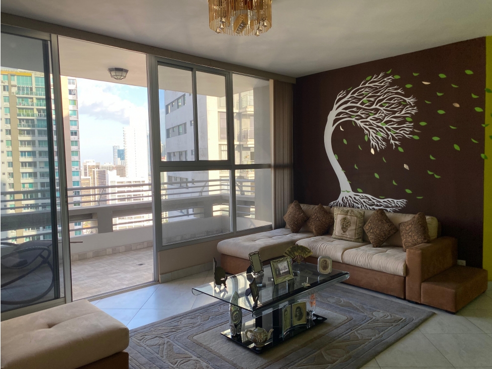 EL CANGREJO / LUXOR TOWER / 147M / 3 HABITACION /BALCON / 2 PARKING JC — foto 2