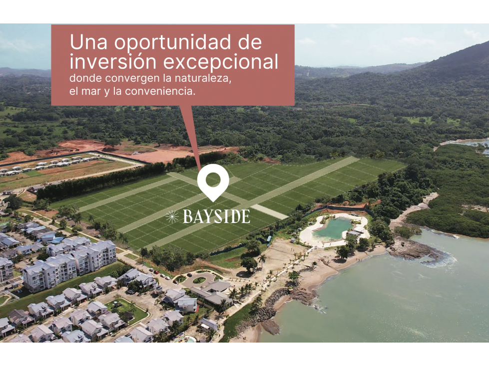 ARRAIJAN / BAYSIDE / TERRENOS FRENTE AL MAR / CLUB DE PLAYA PRIVADO - 1
