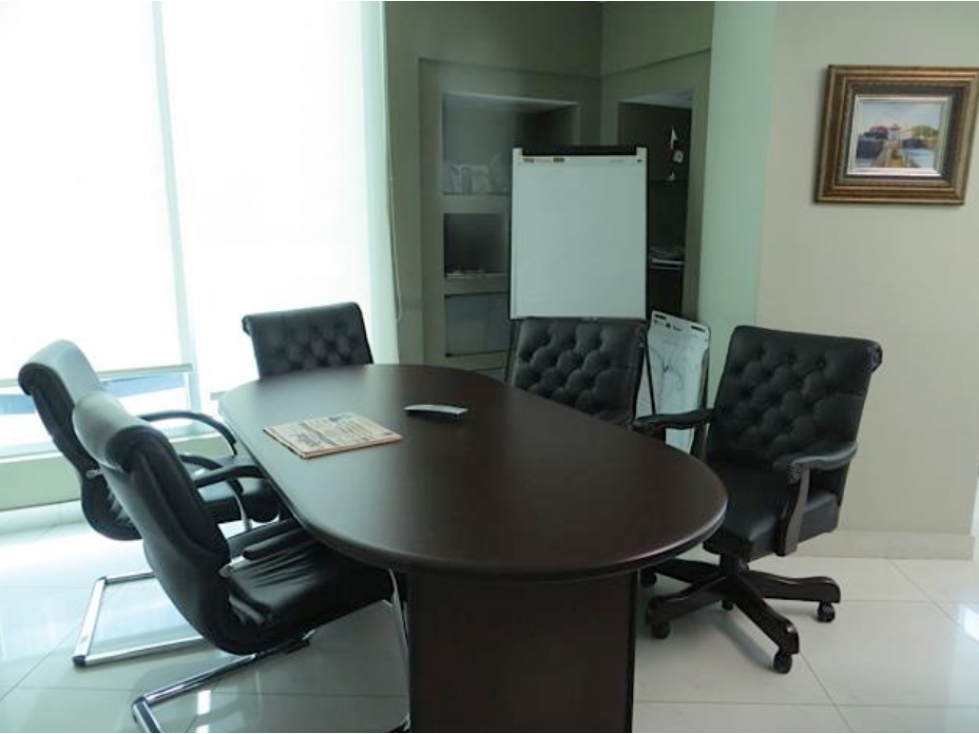 OFICINA / OCEAN BUSSINESS PLAZA / 186M / 2 BAÑO / 5 OFICINAS CERRADAS - 6