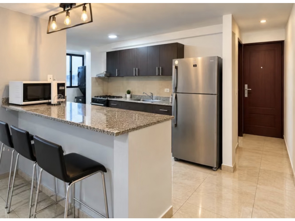 SE ALQUILA APARTAMENTO CONDADO DEL REY TERRAZAS DEL REY 80M AMOBLADO