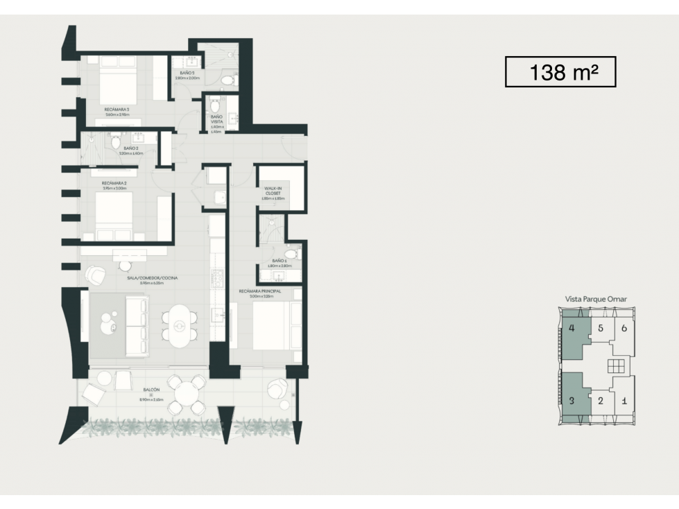 SE VENDE APARTAMENTO EN COCO DEL MAR A-19 CINCUENTENARIO 138M PROYECTO — foto 3