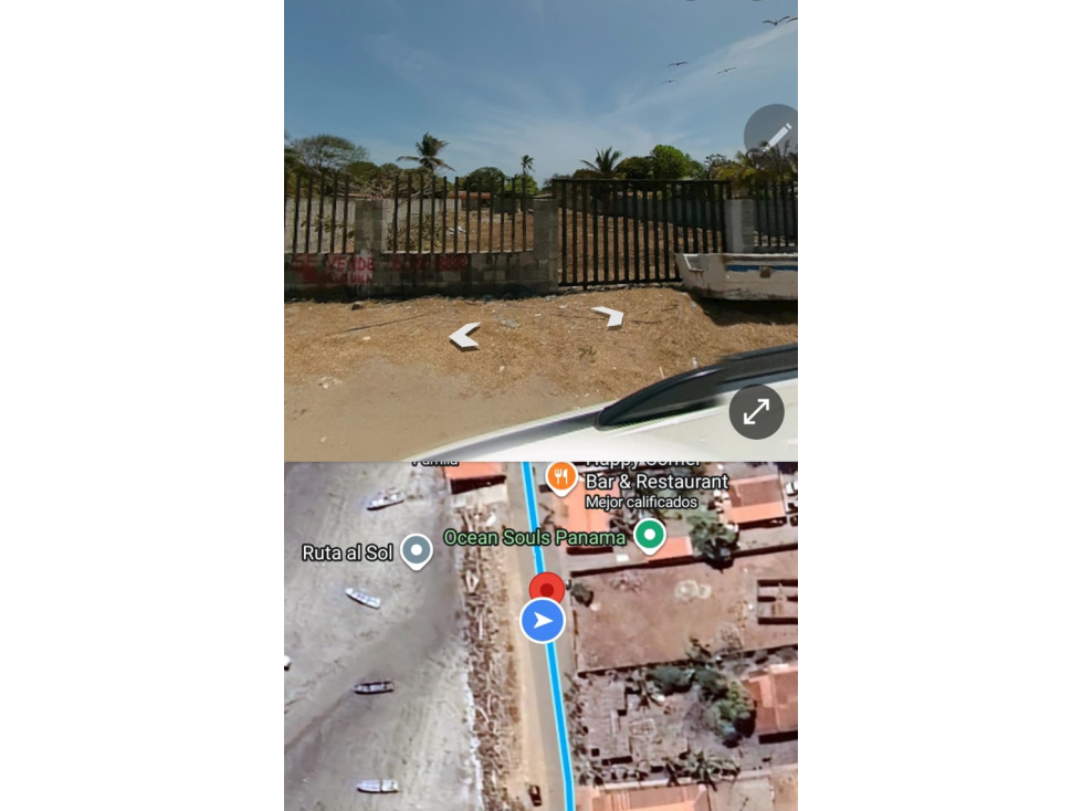SE VENDE TERRENO EN PUNTA CHAME 1100 M2 FRENTE AL MAR CON ZONAS VERDES - 5