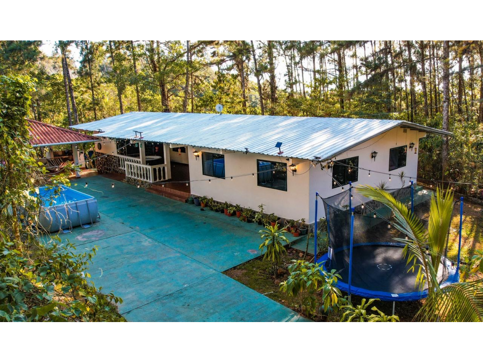 CASA CAMPESTRE / ALTOS DE CERRO AZUL / 1,200M2 / AMOBLADO / GAMPLING