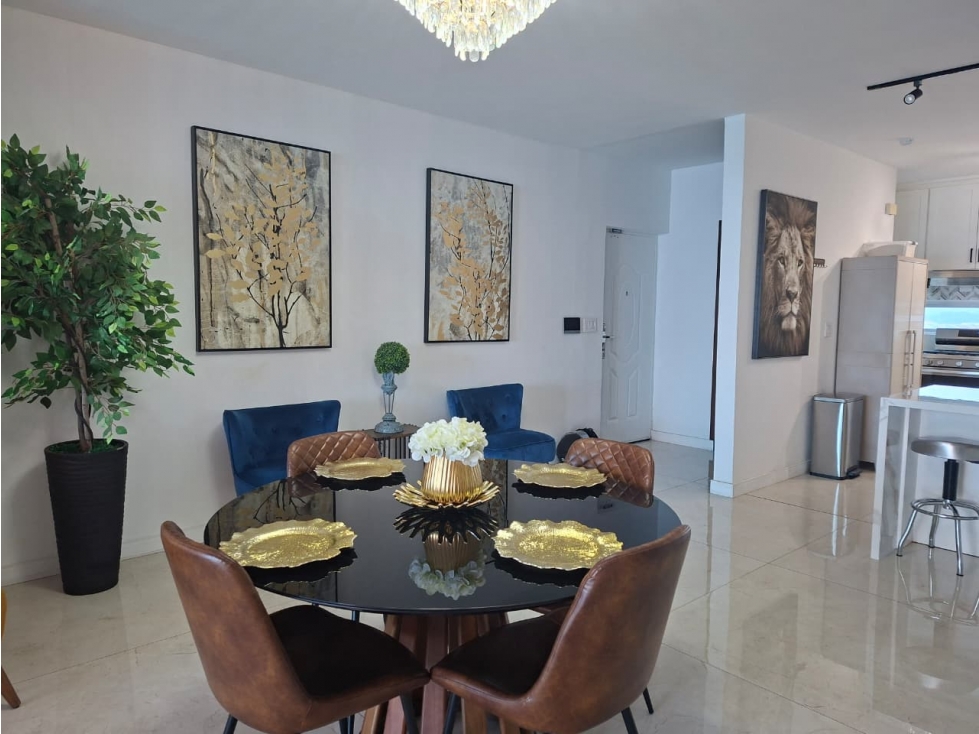 SE ALQUILA APARTAMENTO AVE. BALBOA H2O ON THE OCEAN 96M AMOBLADO — foto 5