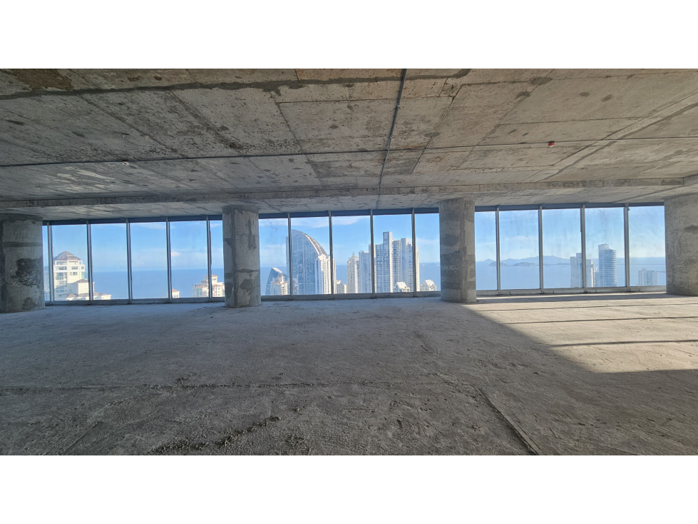 SE VENDE OFICINA OCEAN BUSSINESS PLAZA 1674M OBRA EN GRIS