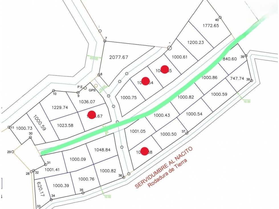 SE VENDE TERRENO 1000M EN SAN CARLOS EL NANCITO SOBRE LA VIA - 6