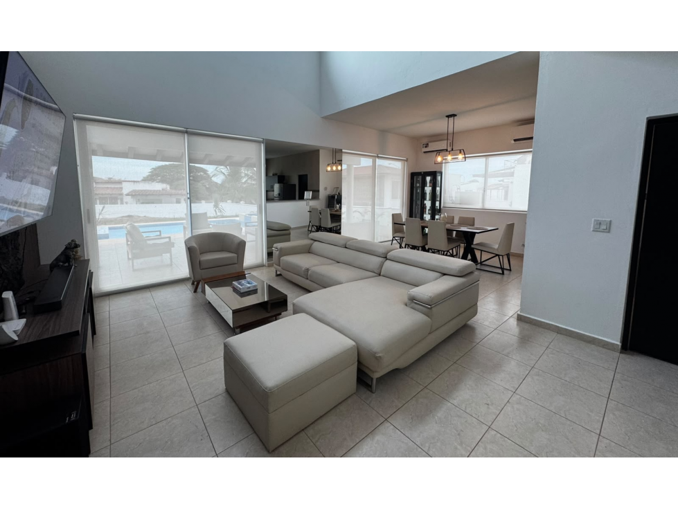 SE ALQUILA CASA EN GORGONA MALIBÚ 900M 3 HABITACIONES AMOBLADO