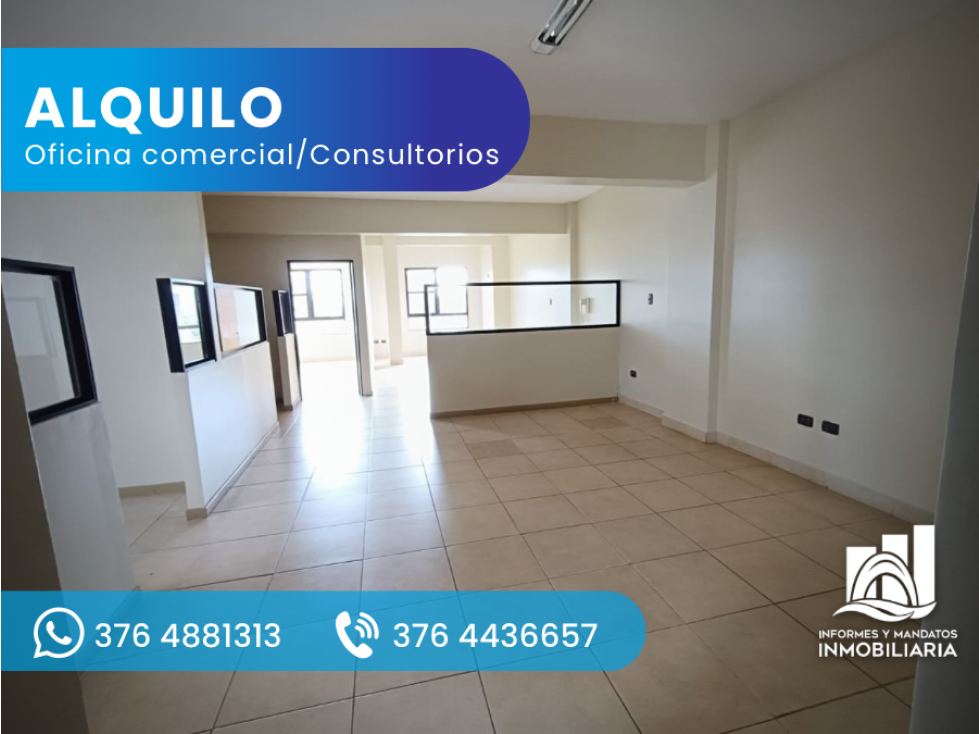 Oficina céntrica de 100 m² con privados en 4° Piso Balcón al frente - 1