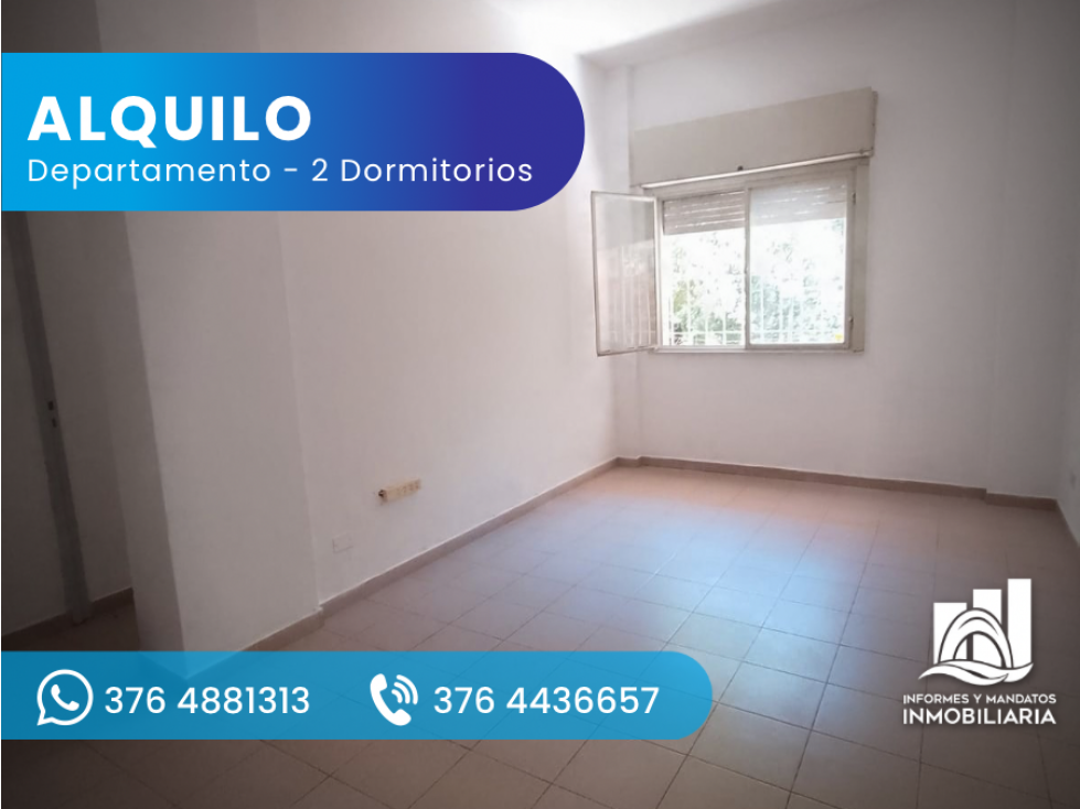 ALQUILER DEPARTAMENTO 2 DORMITORIOS