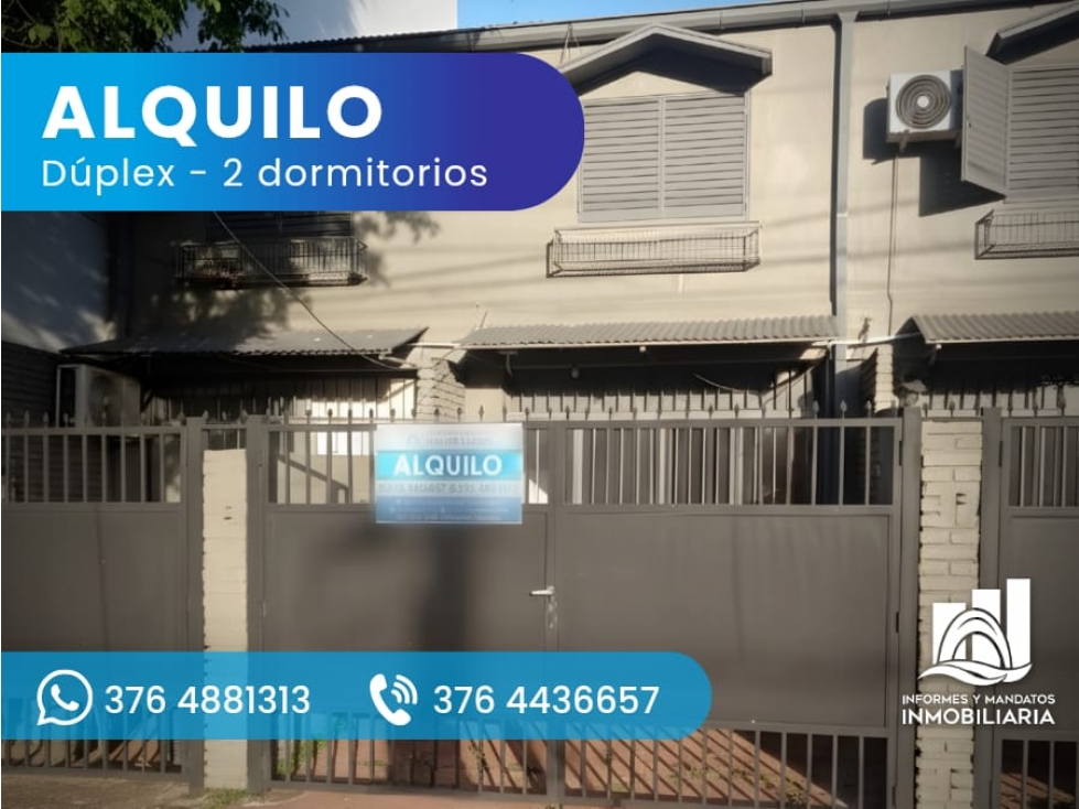 ALQUILER DUPLEX 2 DORMITORIOS - 1