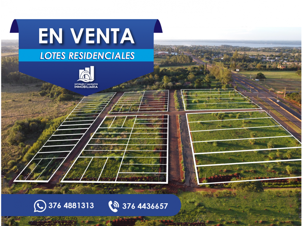 VENTA LOTES - TERRENOS FINACIACION