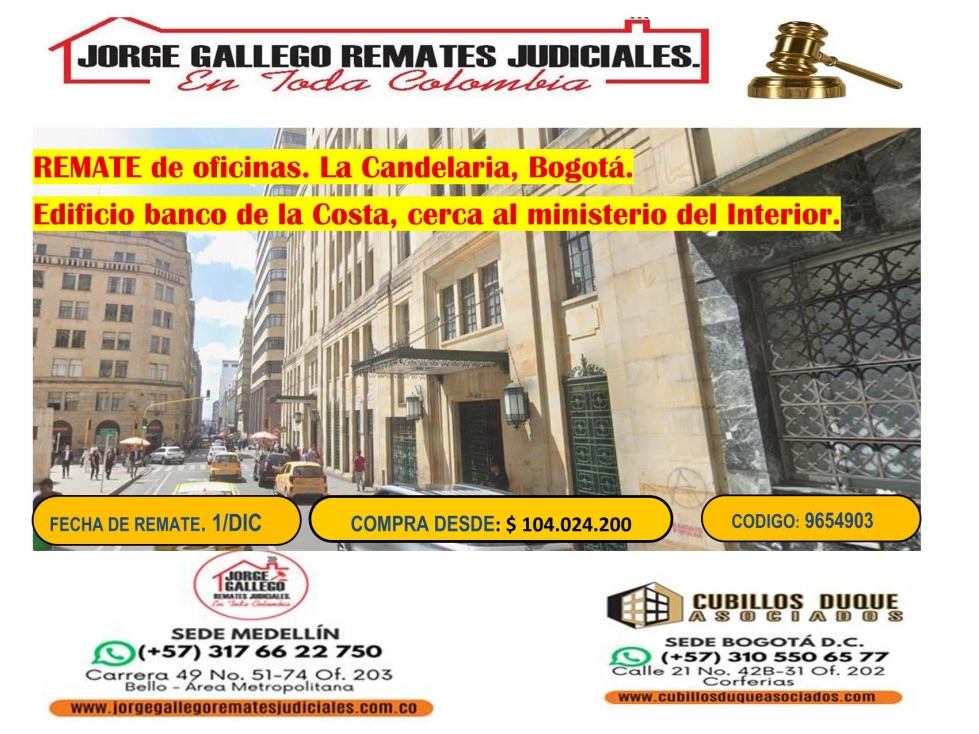 REMATE DE OFICINA